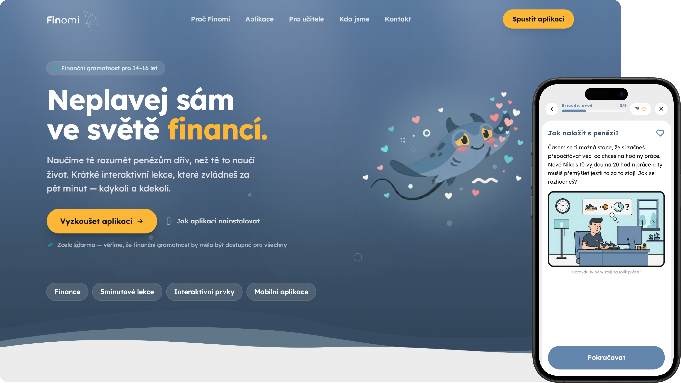 Screenshot Finomi